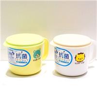Cốc nhựa Kids cup Nakaya có nắp màu sắc cho bé -dreamshop